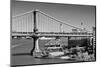 Urban Landscape - Manhattan - Bridge - New York City - United States-Philippe Hugonnard-Mounted Photographic Print