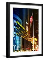 Urban Landscape - Nasdaq marketsite - Times Square - Manhattan - New York City - United States-Philippe Hugonnard-Framed Photographic Print