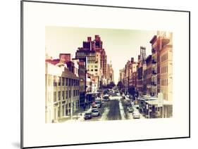 Urban Landscape West Village Manhattan in Winter-Philippe Hugonnard-Mounted Art Print