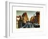 Urban Landscape West Village Manhattan in Winter-Philippe Hugonnard-Framed Art Print