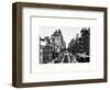 Urban Landscape West Village Manhattan in Winter-Philippe Hugonnard-Framed Art Print