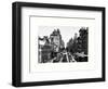 Urban Landscape West Village Manhattan in Winter-Philippe Hugonnard-Framed Art Print