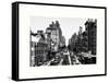 Urban Landscape West Village Manhattan in Winter-Philippe Hugonnard-Framed Stretched Canvas