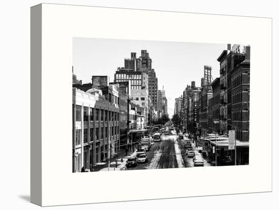 Urban Landscape West Village Manhattan in Winter-Philippe Hugonnard-Stretched Canvas