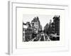 Urban Landscape West Village Manhattan in Winter-Philippe Hugonnard-Framed Art Print