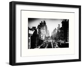 Urban Landscape West Village Manhattan in Winter-Philippe Hugonnard-Framed Art Print