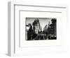 Urban Landscape West Village Manhattan in Winter-Philippe Hugonnard-Framed Art Print