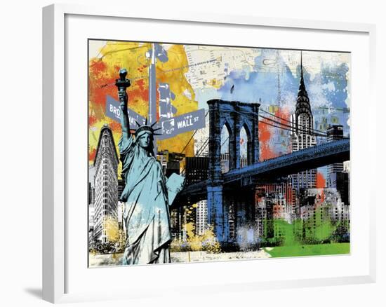 Urban Liberty-Alan Lambert-Framed Giclee Print