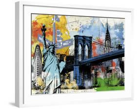 Urban Liberty-Alan Lambert-Framed Giclee Print