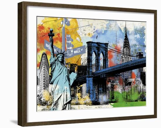 Urban Liberty-Alan Lambert-Framed Giclee Print