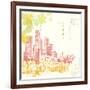 Urban Life-Sasha Blake-Framed Giclee Print