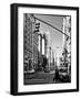 Urban Lifestyle, Empire State Building, Manhattan, New York, White Frame, Full Size Photography-Philippe Hugonnard-Framed Art Print