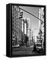 Urban Lifestyle, Empire State Building, Manhattan, New York, White Frame, Full Size Photography-Philippe Hugonnard-Framed Stretched Canvas