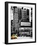 Urban Lifestyle Scene, Yellow Cab, Amsterdam Av, Upper West Side of Manhattan, NYC, USA-Philippe Hugonnard-Framed Photographic Print