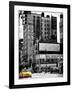 Urban Lifestyle Scene, Yellow Cab, Amsterdam Av, Upper West Side of Manhattan, NYC, USA-Philippe Hugonnard-Framed Photographic Print