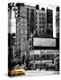 Urban Lifestyle Scene, Yellow Cab, Amsterdam Av, Upper West Side of Manhattan, NYC, USA-Philippe Hugonnard-Stretched Canvas