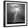 Urban Lightning II BW-Douglas Taylor-Framed Photo