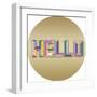 Urban Luxe - Hello-Tom Frazier-Framed Giclee Print