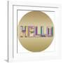 Urban Luxe - Hello-Tom Frazier-Framed Giclee Print