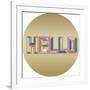 Urban Luxe - Hello-Tom Frazier-Framed Giclee Print