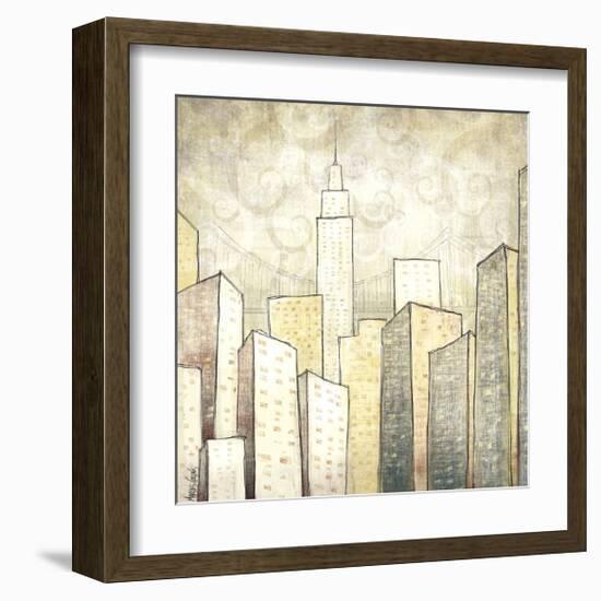 Urban Monograph II-Marcus Collins-Framed Giclee Print