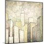 Urban Monograph II-Marcus Collins-Mounted Giclee Print