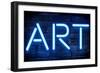 Urban Neon Collection - Blue ART-Philippe Hugonnard-Framed Art Print