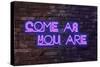 Urban Neon Collection - Come as you are-Philippe Hugonnard-Stretched Canvas