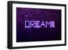 Urban Neon Collection - DREAMS-Philippe Hugonnard-Framed Art Print