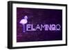 Urban Neon Collection - Flamingo-Philippe Hugonnard-Framed Art Print