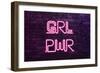 Urban Neon Collection - Girl Power-Philippe Hugonnard-Framed Art Print