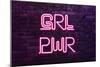 Urban Neon Collection - Girl Power-Philippe Hugonnard-Mounted Art Print