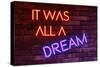 Urban Neon Collection - It was all a dream-Philippe Hugonnard-Stretched Canvas