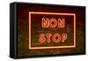 Urban Neon Collection - Non Stop-Philippe Hugonnard-Framed Stretched Canvas