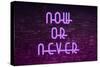 Urban Neon Collection - Now or Never-Philippe Hugonnard-Stretched Canvas