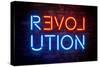 Urban Neon Collection - Revolution-Philippe Hugonnard-Stretched Canvas