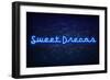 Urban Neon Collection - Sweet Dreams-Philippe Hugonnard-Framed Art Print