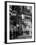 Urban Night Street Scene in Times Square in Snow in Winter-Philippe Hugonnard-Framed Photographic Print