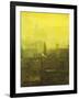 Urban Nocturne-Paul Cornoyer-Framed Giclee Print