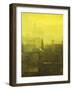 Urban Nocturne-Paul Cornoyer-Framed Giclee Print