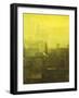 Urban Nocturne-Paul Cornoyer-Framed Giclee Print