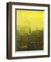 Urban Nocturne-Paul Cornoyer-Framed Giclee Print