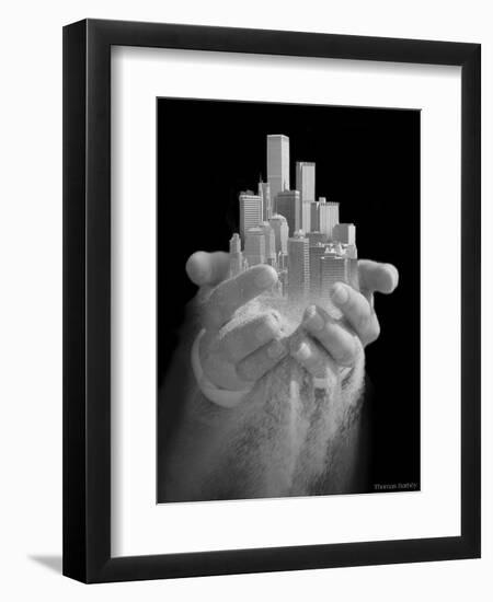 Urban Offering-Thomas Barbey-Framed Premium Giclee Print