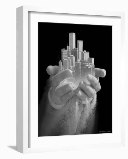 Urban Offering-Thomas Barbey-Framed Giclee Print