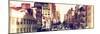 Urban Panoramic Landscape West Village Manhattan in Winter-Philippe Hugonnard-Mounted Photographic Print