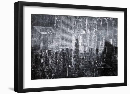 Urban Patchwork III-Jean-François Dupuis-Framed Art Print