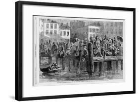 Urban Poor in Summer-null-Framed Giclee Print