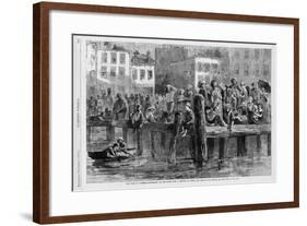 Urban Poor in Summer-null-Framed Giclee Print