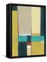 Urban Reflections II-Erica J. Vess-Framed Stretched Canvas