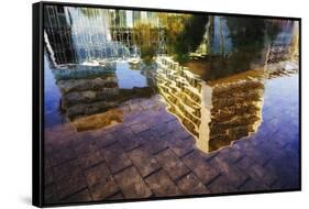Urban Reflections, Messe, Vianna-George Oze-Framed Stretched Canvas